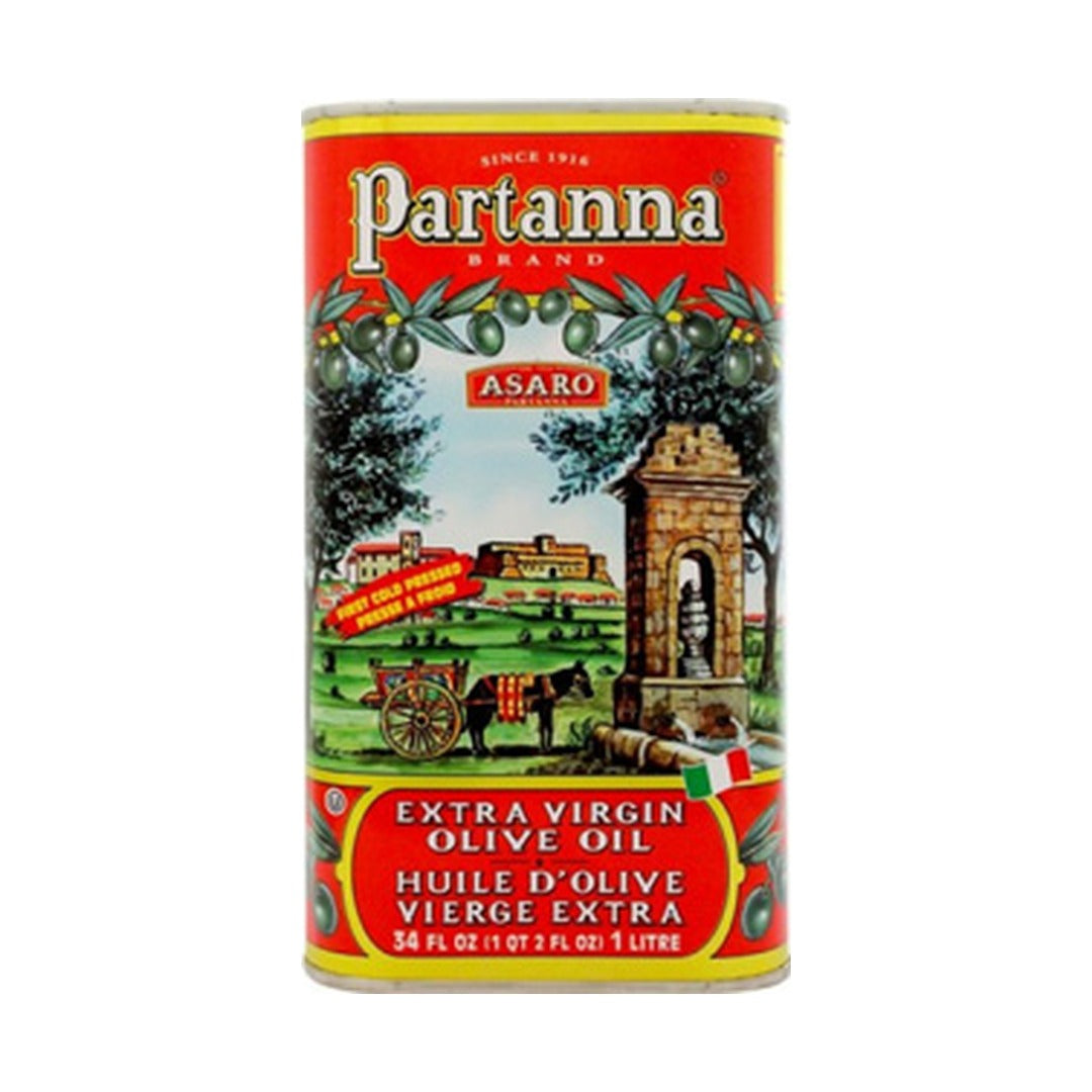 Partanna Extra Virgin Olive Oil 1 L - front of pack
