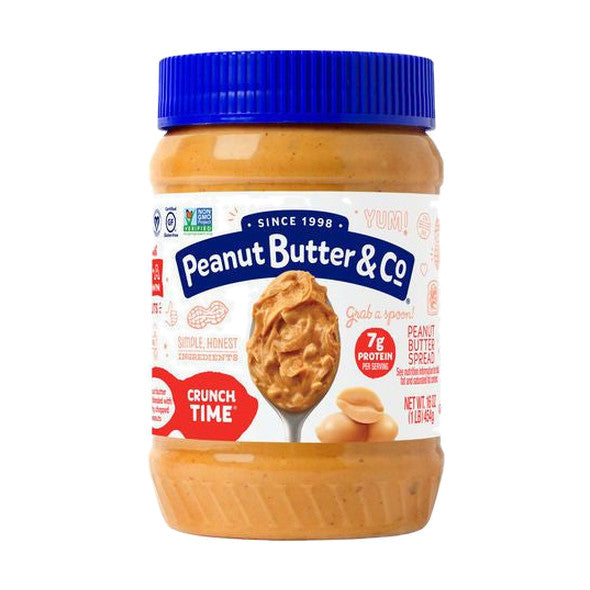 Peanut Butter & Co. Peanut Butter Spread, Crunch Time, 16 oz