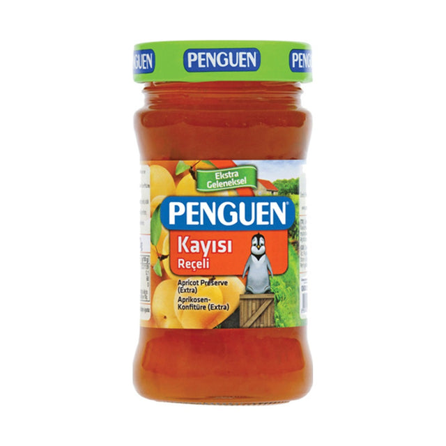 Penguen Apricot Preserve 380 g - front of pack