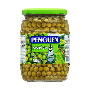 Penguen Green Peas 680 g - front of pack