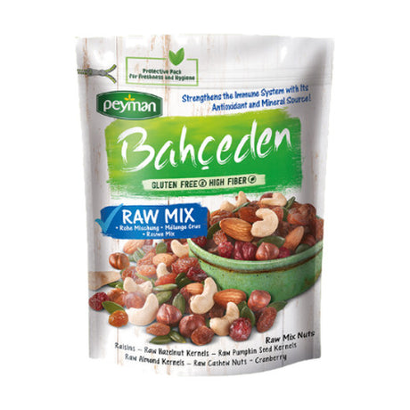 Peyman Bahçeden raw mixed nuts, 150 g (5.29 oz) pouch