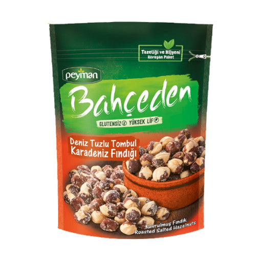 Peyman Bahçeden Roasted & Salted Hazelnuts Karadeniz Findigi, 4.59 oz / 130 g