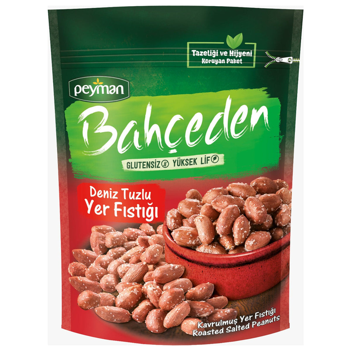 Peyman Bahceden Roasted & Salted Peanuts 6.17 oz (175 g)