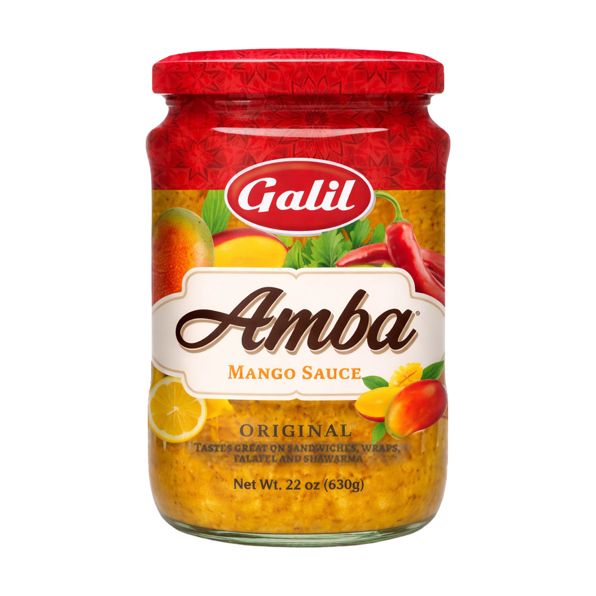 Galil Amba Pickled Mango Sauce, 22 oz