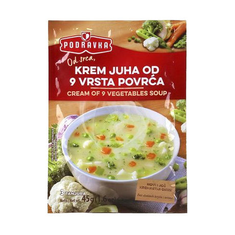 Podravka Cream of 9 vegetables Soup, 45 g