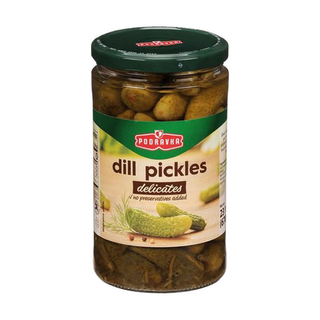 Podravka Pickles, Dill, Delicates, 23.5 oz