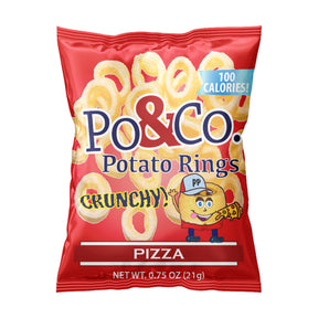 Po & Co. Pizza Potato Rings, 0.75 oz