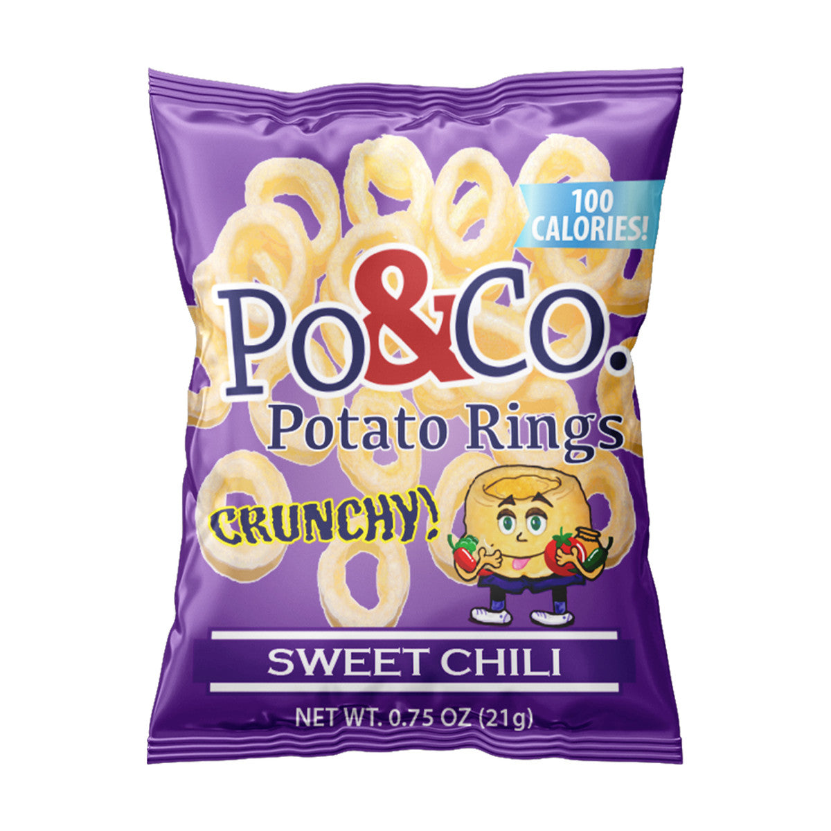 Po & Co. Sweet Chili Potato Rings, 0.75 oz
