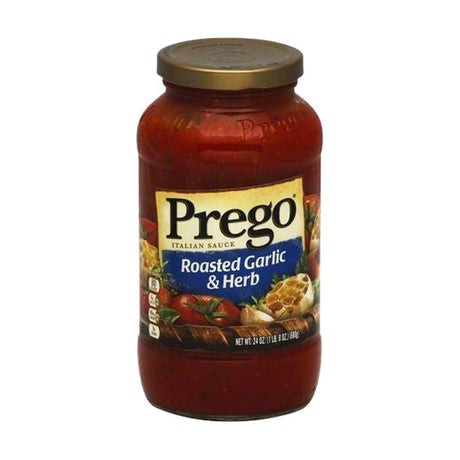 Prego Italian Sauce, Roasted Garlic & Herb, 26 oz