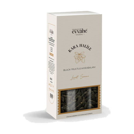 Evvahe Dogal Natural Black Myrobalan Dried Fruit