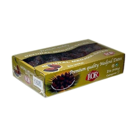 LiOR Premium Natural Medjool, Gold, 2 lb