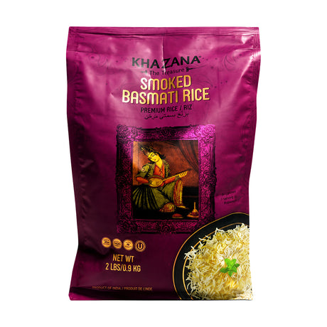 Khazana Smoked Basmati Rice, 2 lb