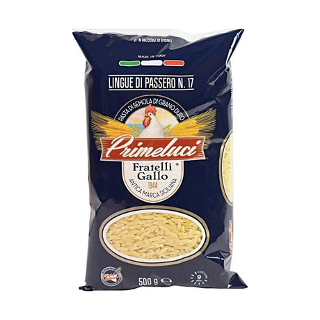 Primeluci Lingue di Passero N.17 Pasta 500 g - front of pack