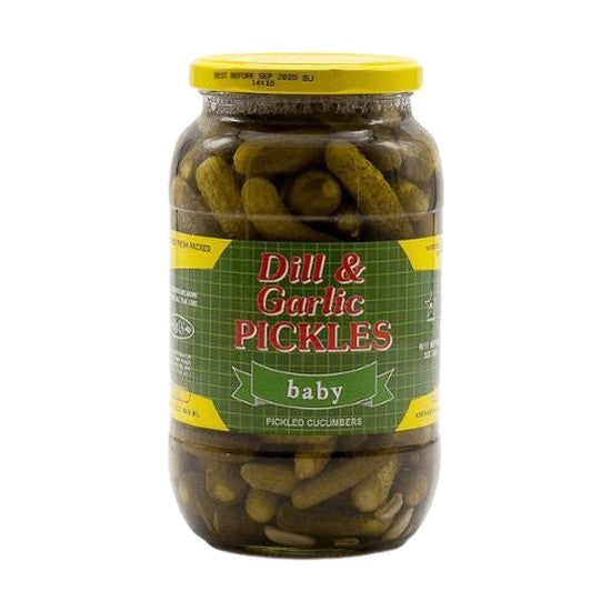 R&S Dill & Garlic Baby Pickles, 32 oz
