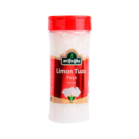 Arifoğlu Limon Tuzu Parça citric acid, 300 g jar, front view