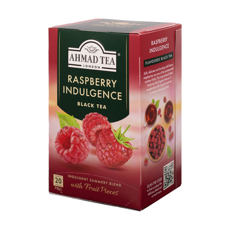 Ahmad Tea Raspberry Indulgence Black Tea - 20 Tea Bags