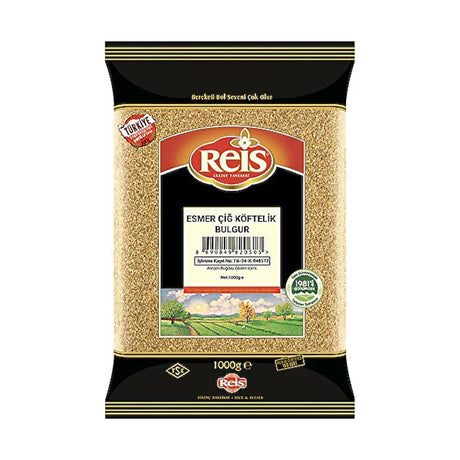 Reis Esmer Çiğ Köftelik Bulgur - 1 kg