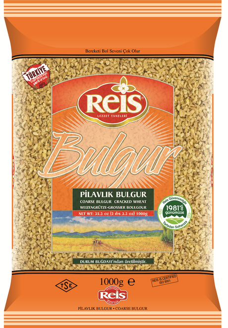 Reis Pilavlik Bulgur 1kg - front of pack