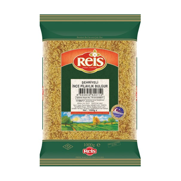 Reis Şehriyeli İnce Pilavlık bulgur with vermicelli, 1000 g bag