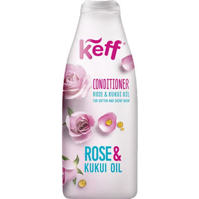Rose & Kukui Oil Conditioner, 16.9 oz, Keff