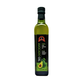 Rosolini Avocado Oil Bottle, High-Heat Cooking Oil, 17 fl oz / 500 ml