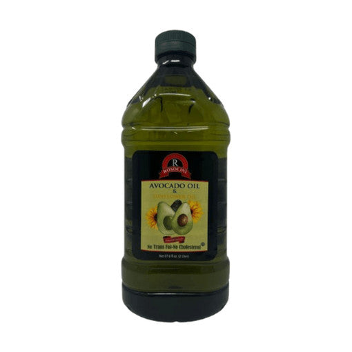 Rosolini Avocado Oil Blend Family Size Kitchen Bottle, 68 fl oz / 2 L