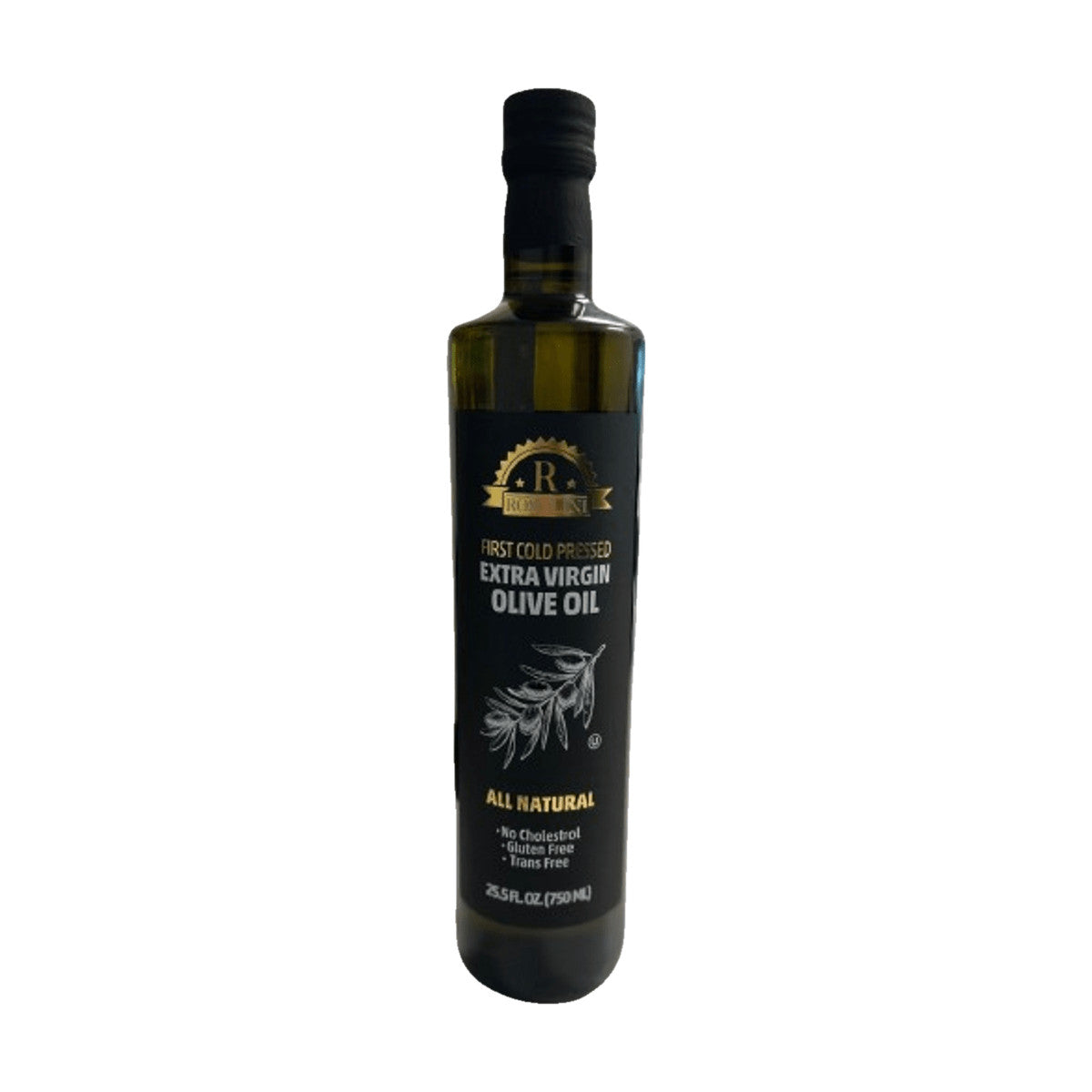 Rosolini Extra Virgin Olive Oil Dorica Glass Bottle, 25.5 fl oz / 750 ml