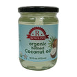 Rosolini refined coconut oil, 473 ml (16 fl oz) jar