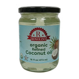 Rosolini refined coconut oil, 473 ml (16 fl oz) jar
