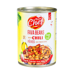 Royal Chef Fava Beans Chili 397 g - front of pack