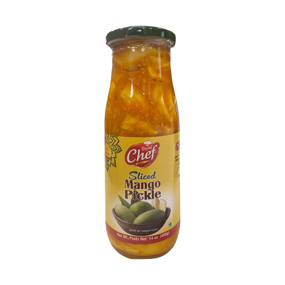 Royal Chef Sliced Mango Pickles 400 g - front of pack