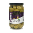 Royal Valley Green Olives with Hot Peppers, 24.69 oz