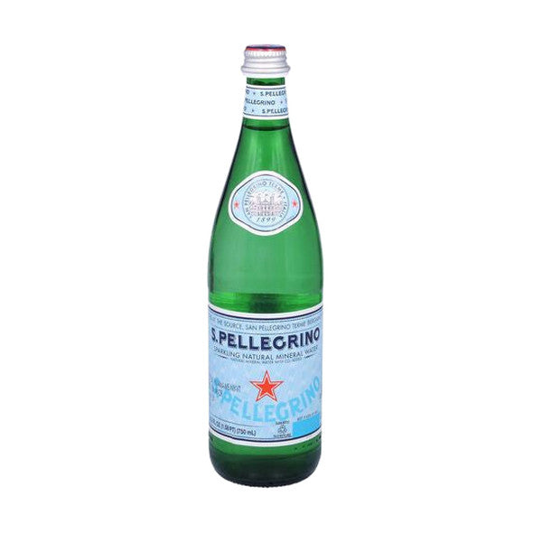 S.Pellegrino Mineral Water, Sparkling, Natural, 25.3 fl oz