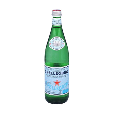 S.Pellegrino Mineral Water, Sparkling, Natural, 25.3 fl oz