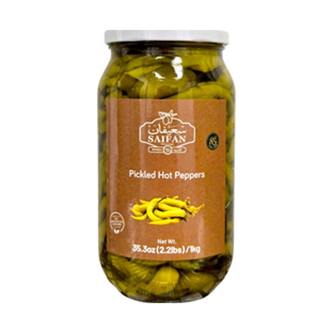 Saifan Pickled Hot Peppers 1 kg - front of pack