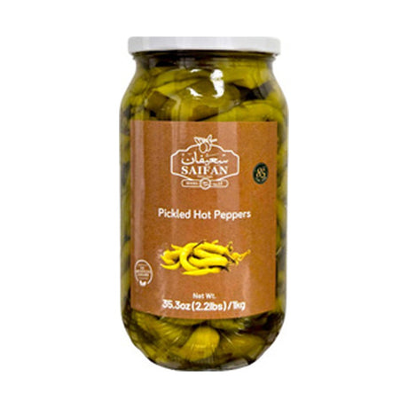 Saifan Pickled Hot Peppers 1 kg - front of pack