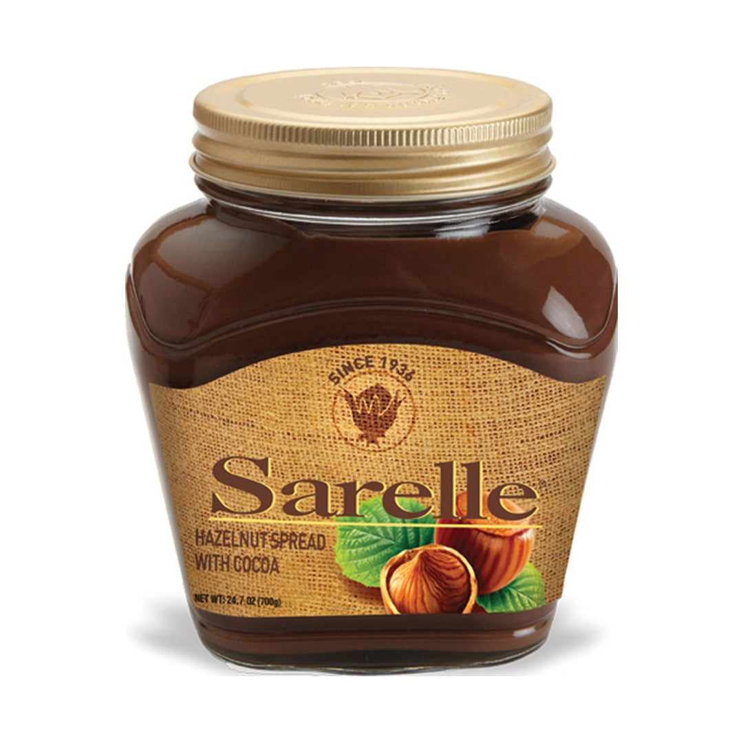 Sarelle Hazelnut Spread with Cocoa 700 g - front of pack