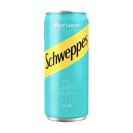 Schweppes Bitter Lemon Carbonated Soda 330 ml