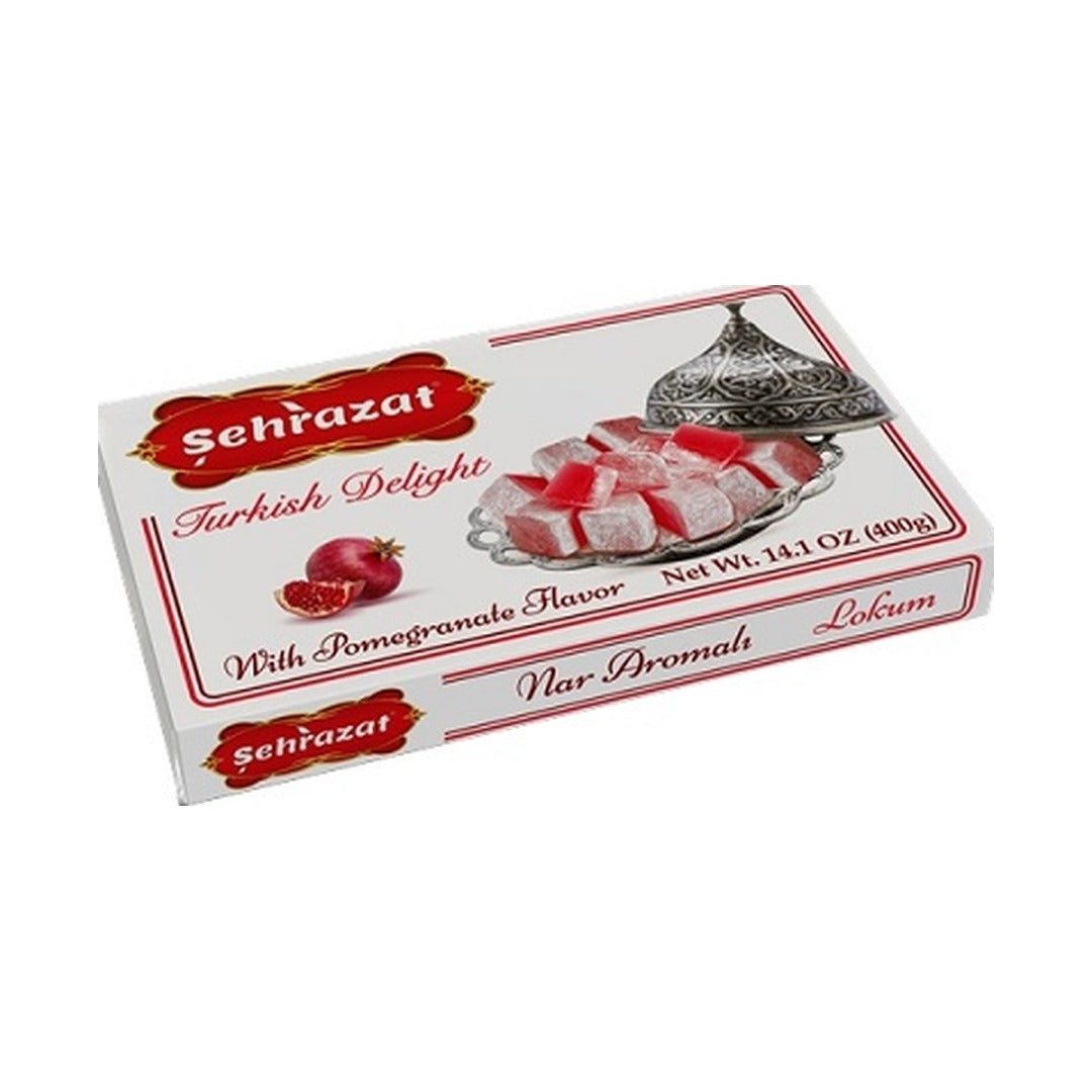 Şehrazat Turkish Delight with Pmgrnte Flavor 400 g - front of pack