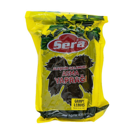Sera Alaşehir Salamura Asma Yaprağı grape leaves in brine, 435 g pouch