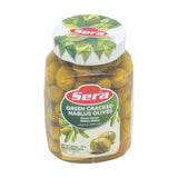 Sera Green Cracked Nablus Olives, 700 g jar