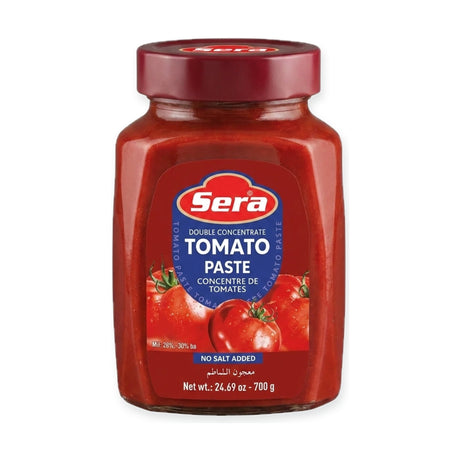 Sera double concentrate tomato paste, 700 g jar
