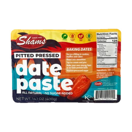 Shams pressed date paste, 14.1 oz