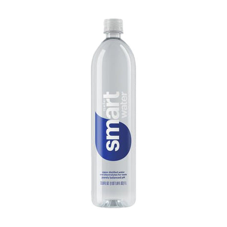 Smartwater Vapor Distilled Water, 33.8 fl oz