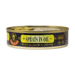 Old Riga Smoked Sprats in Oil 160 g (5.6 oz)