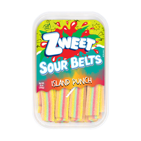 Sour Island Punch Belts Zweet, 10 oz