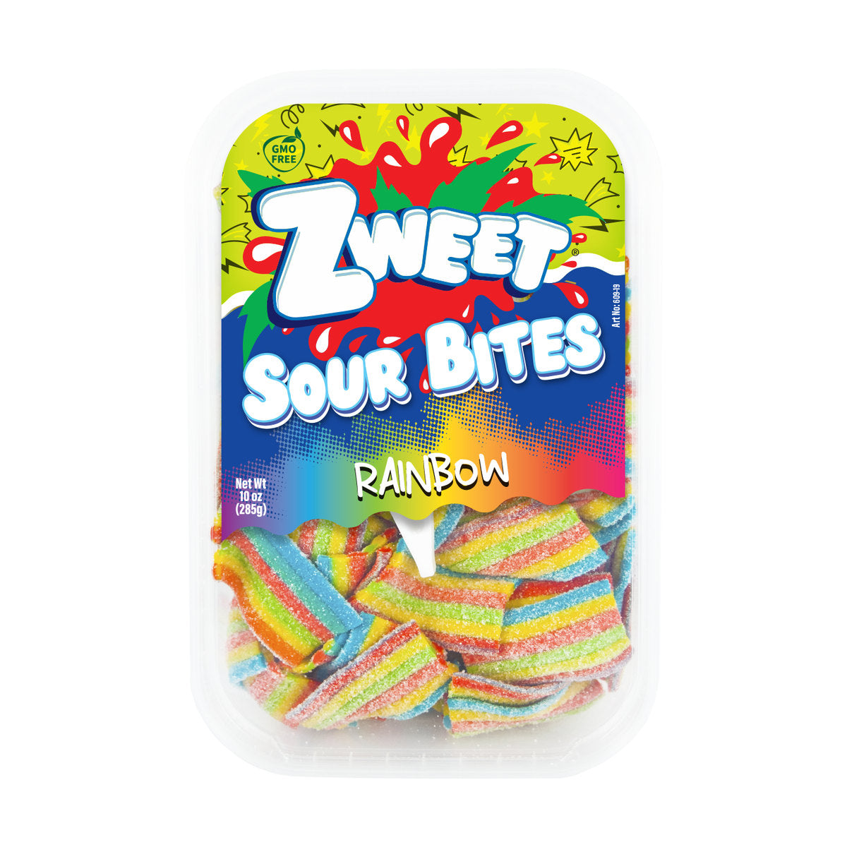 Zweet Sour Rainbow Bites, 10 oz