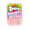 Sour Strawberry Creamsicle Belts Zweet, 10 oz