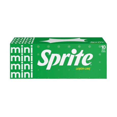 Sprite Soda, Lemon-Lime, Mini, 10 x 7.5 fl oz