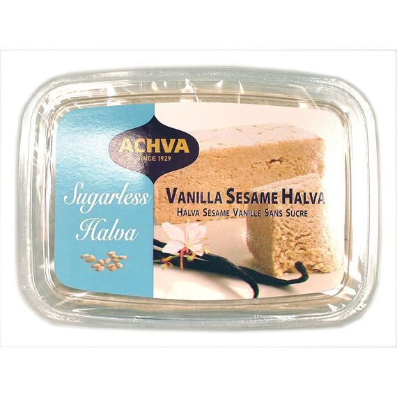 Sugar-Free Vanilla Halva Slice, Achva